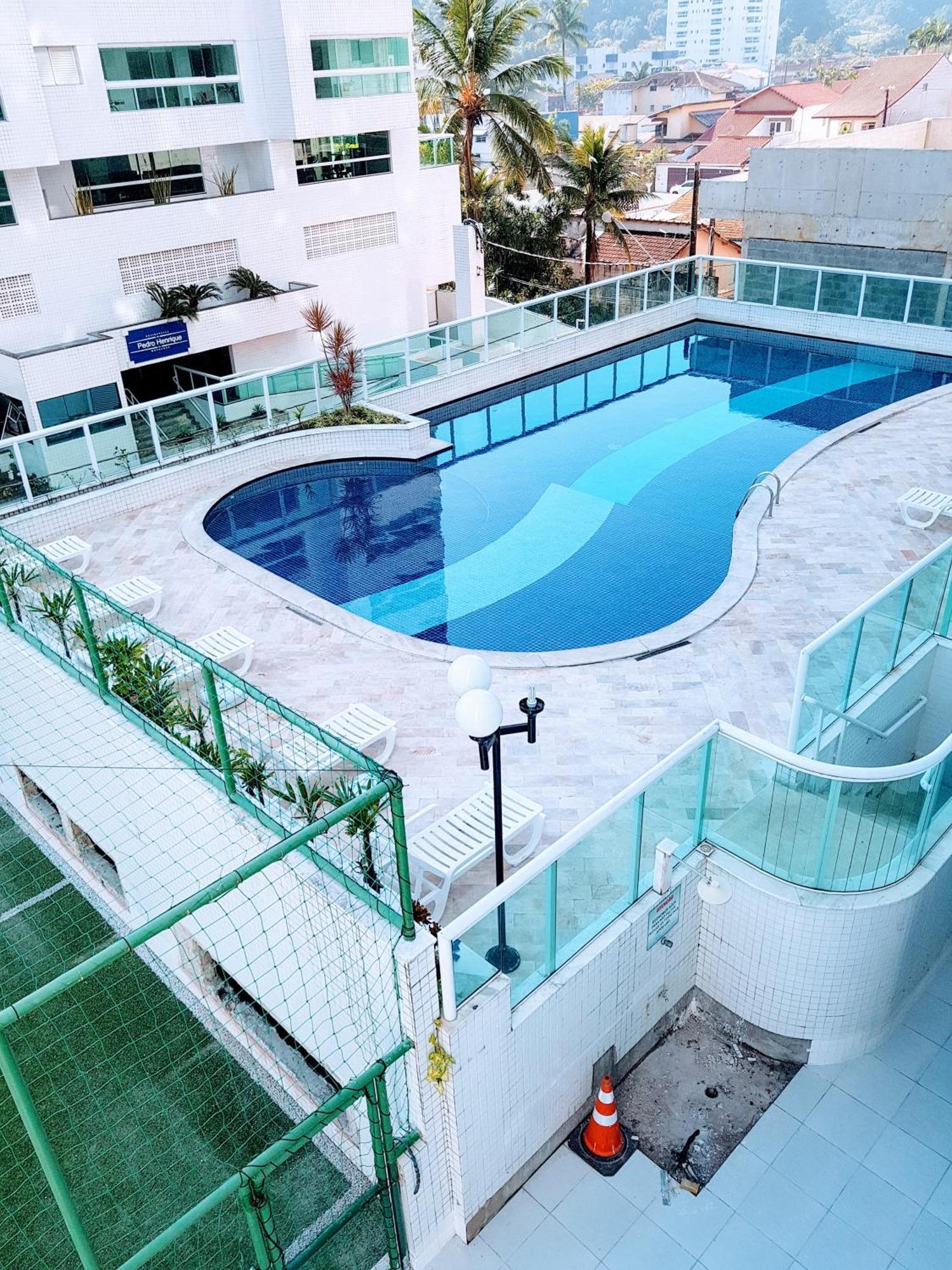Ap Padrao Pe Na Areia Centro Top Mongaguá Exterior foto